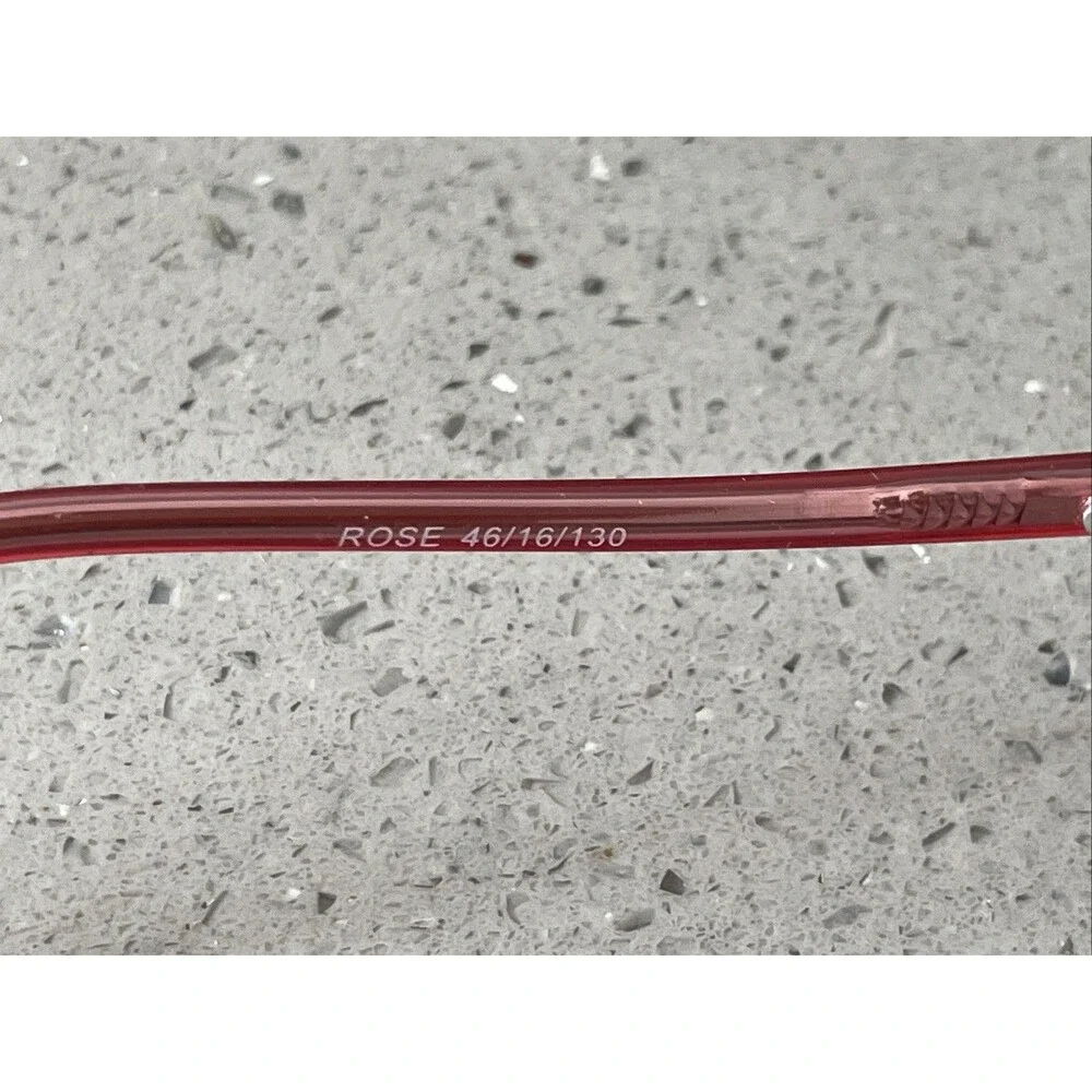Modern SKIPPY ROSE 46-16-130 Pink Crystal Full Rim Eyeglasses Frames ONLY